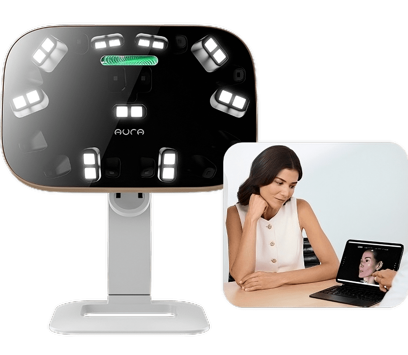 Aura Ai 3d skin imaging device