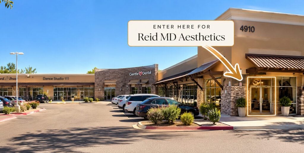 entrace door to reid md aesthetics ahwatukee az